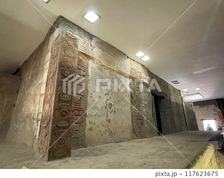 メキシコ・テオティワカン遺跡　ジャガーの宮殿 117623675