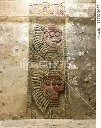 メキシコ・テオティワカン遺跡　ジャガーの宮殿 117623676