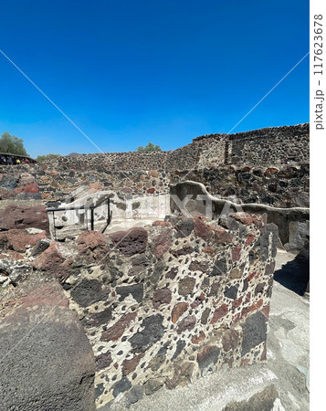 メキシコ・テオティワカン遺跡 ジャガーの宮殿 メキシコ・テオティワカン遺跡 ジャガーの宮殿 117623678