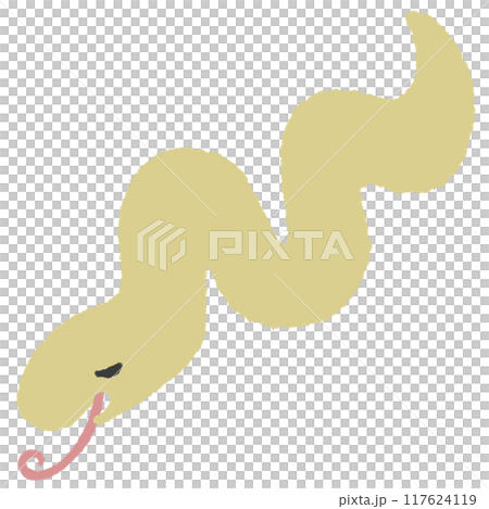 くねくねした蛇 くねくねした蛇 117624119