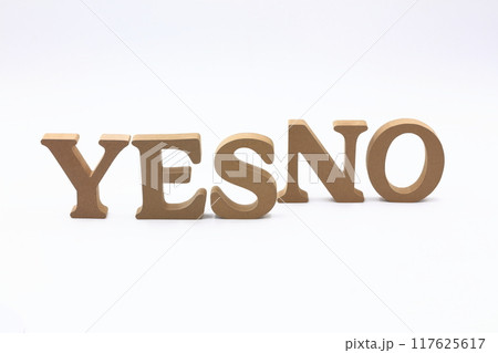 YES・NOのイメージ YES・NOのイメージ 117625617
