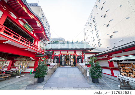 「東京都」浅草・鷲神社の風景 117625628