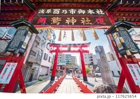 「東京都」浅草・鷲神社の風景 「東京都」浅草・鷲神社の風景 117625654