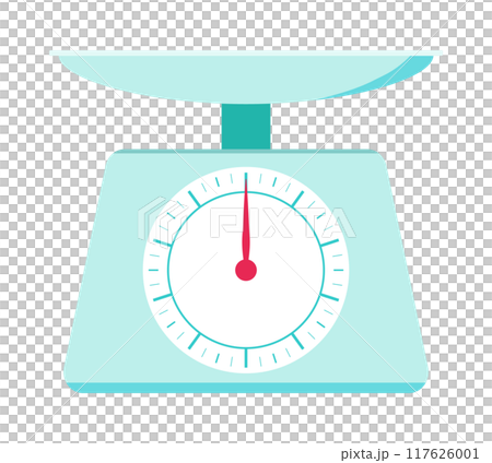 アナログのクッキングスケール 117626001
