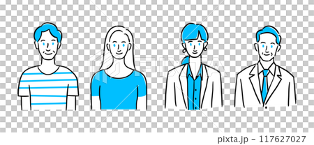 Foreigner vector material set 117627027