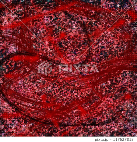 ドロドロの模様の背景テクスチャ画像 ドロドロの模様の背景テクスチャ画像 117627818