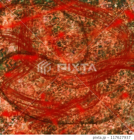 ドロドロの模様の背景テクスチャ画像 ドロドロの模様の背景テクスチャ画像 117627937