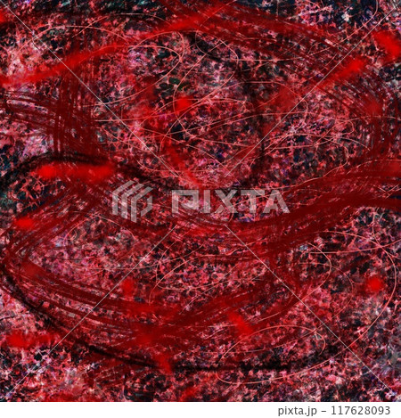 ドロドロの模様の背景テクスチャ画像 117628093