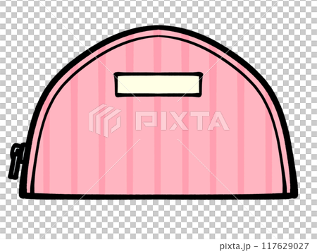 簡單化妝包插畫素材 117629027