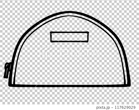 簡單化妝包插畫素材 117629029