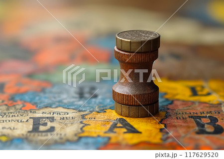 The convergence of traditional finance with the burgeoning world of cryptocurrency. Concepts related to digital currency, financial innovation, and the global economy. 117629520