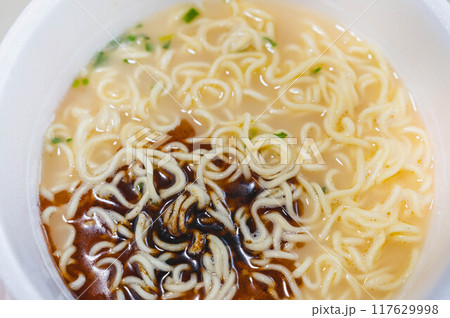 マー油を入れた熊本ラーメン マー油を入れた熊本ラーメン 117629998