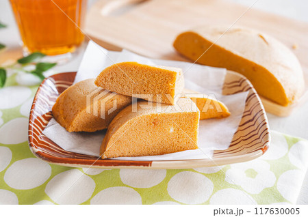 手作りきな粉蒸しパン 手作りきな粉蒸しパン 117630005