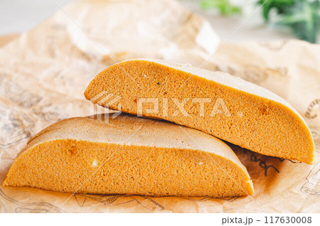 手作りきな粉蒸しパン 手作りきな粉蒸しパン 117630008