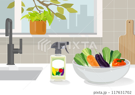 野菜 ベジタブル 青菜 117631702