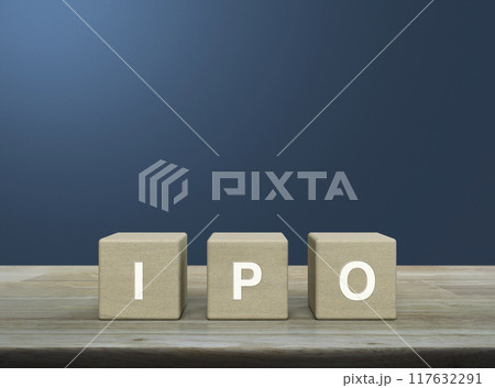 Initial public offering concept 117632291