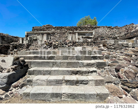 メキシコ・テオティワカン遺跡 ジャガーの宮殿 メキシコ・テオティワカン遺跡 ジャガーの宮殿 117632862