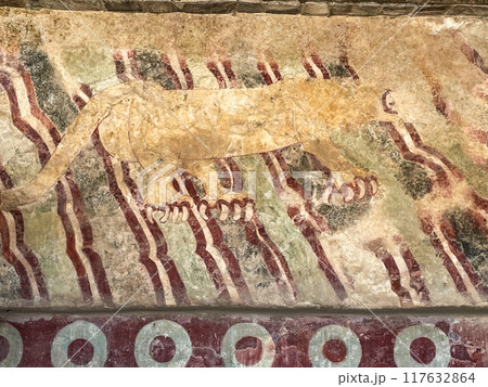 メキシコ・テオティワカン遺跡 ジャガーの宮殿 メキシコ・テオティワカン遺跡 ジャガーの宮殿 117632864