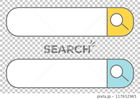 A simple light blue and yellow search box A simple light blue and yellow search box 117632965