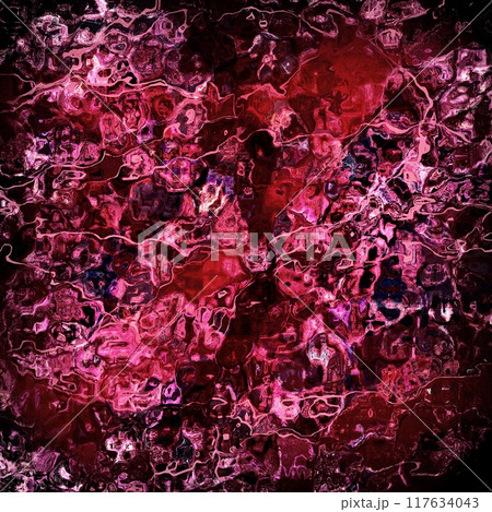 ドロドロの模様の背景テクスチャ画像 ドロドロの模様の背景テクスチャ画像 117634043