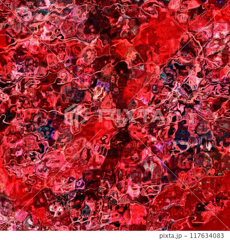 ドロドロの模様の背景テクスチャ画像 117634083