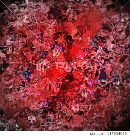 ドロドロの模様の背景テクスチャ画像 117634089