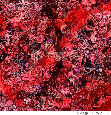 ドロドロの模様の背景テクスチャ画像 117634090