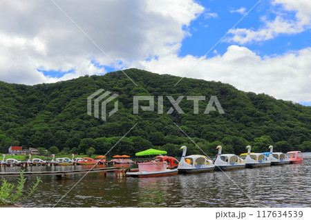 初夏　榛名湖　榛名山　榛名富士　《群馬》 117634539