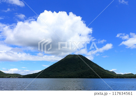 初夏　榛名湖　榛名山　榛名富士　《群馬》 117634561
