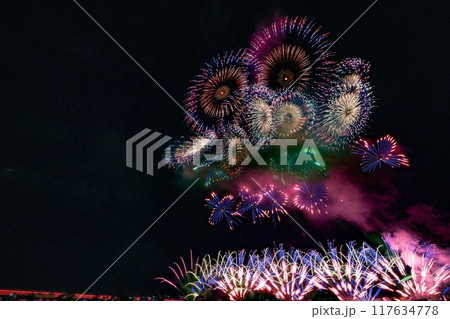 【新潟・長岡】復興祈願花火フェニックスなど超大型花火、長岡まつり大花火大会。間近で楽しみました。 117634778