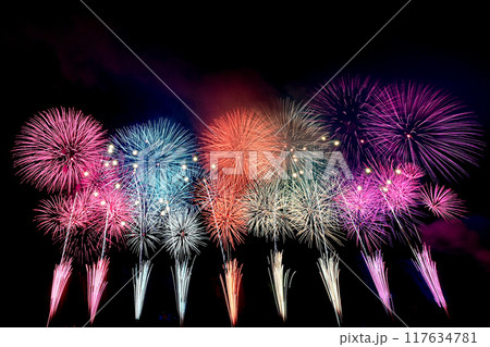 【新潟・長岡】復興祈願花火フェニックスなど超大型花火、長岡まつり大花火大会。間近で楽しみました。 【新潟・長岡】復興祈願花火フェニックスなど超大型花火、長岡まつり大花火大会。間近で楽しみました。 117634781