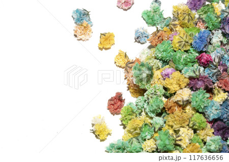 Pretty Floral Small Flowers Babies Breath On White Background for Weddings or Design Pretty Floral Small Flowers Babies Breath On White Background for Weddings or Design 117636656