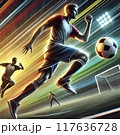 サッカー少年 117636728