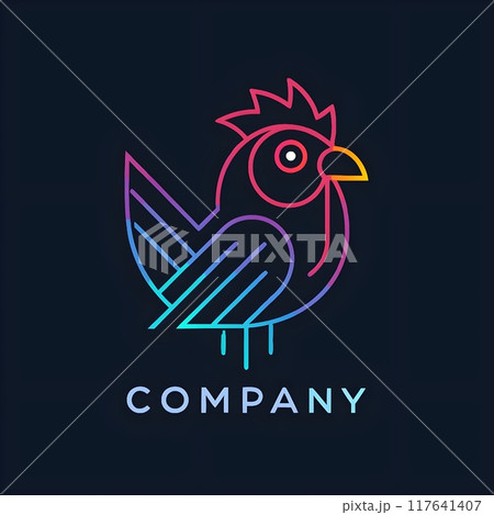 company logo rooster 117641407