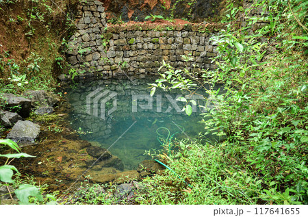 Open spring water well 117641655
