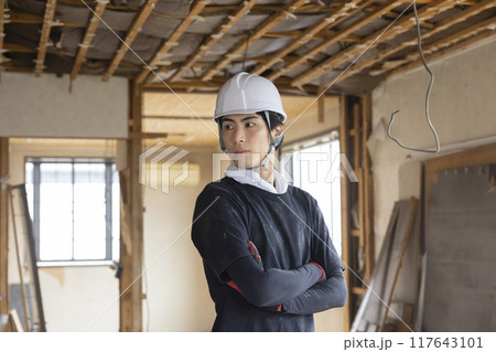 内装解体現場　リノベーション　リフォーム 117643101