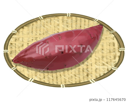 さつまいも（ザル付き） 117645670