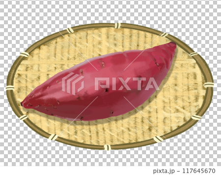 さつまいも（ザル付き） 117645670