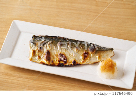 鯖の塩焼き 鯖の塩焼き 117646490