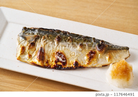 鯖の塩焼き 117646491