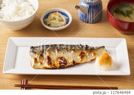 鯖の塩焼き 鯖の塩焼き 117646494