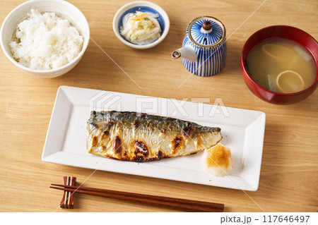 鯖の塩焼き 鯖の塩焼き 117646497