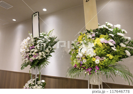 お葬式イメージ(供花) お葬式イメージ(供花) 117646778