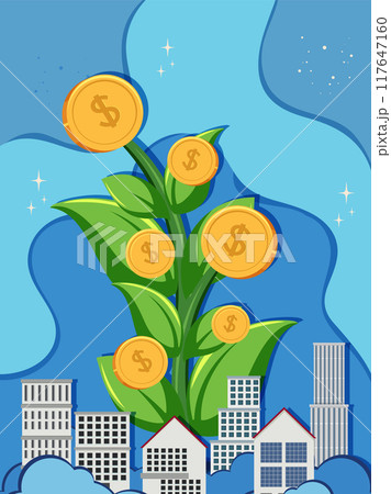Growing Financial Success in Cities 117647160