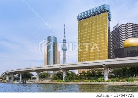 隅田川から望む東京スカイツリー / Tokyo Skytree and Sumida river 117647729