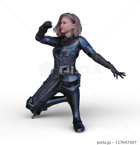 女性戦士 117647807