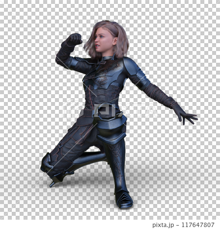 女性戦士 117647807