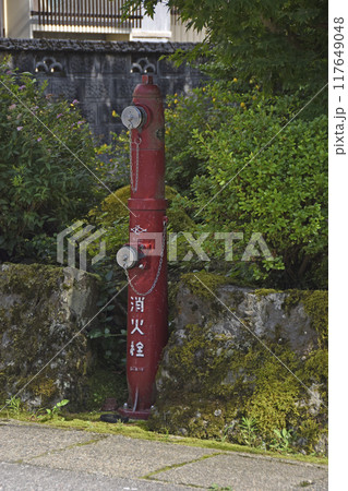 レトロな消火栓 117649048