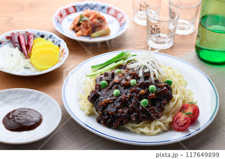 韓国料理 ジャージャー麺 （ チャジャン麺 ） 117649899
