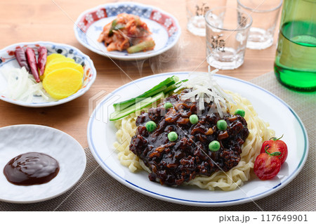 韓国料理 ジャージャー麺 （ チャジャン麺 ） 117649901